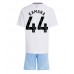 Maillot de foot Aston Villa Boubacar Kamara #44 Extérieur vêtements enfant 2024-25 Manches Courtes (+ pantalon court)